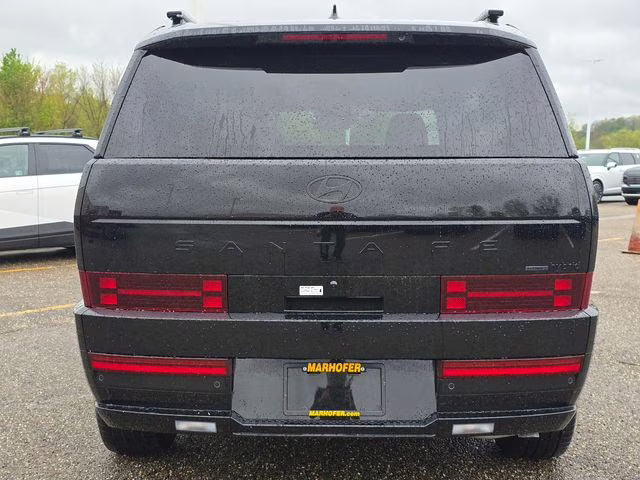 2026 Phantom Black Hyundai Santa Fe Hybrid Calligraphy AWD SUV