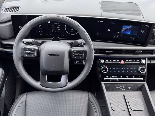 2026 Phantom Black Hyundai Santa Fe Hybrid Calligraphy AWD SUV