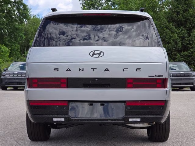 2026 Shimmering Silver Hyundai Santa Fe Hybrid Calligraphy AWD SUV