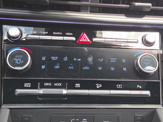 2026 Shimmering Silver Hyundai Santa Fe Hybrid Calligraphy AWD SUV