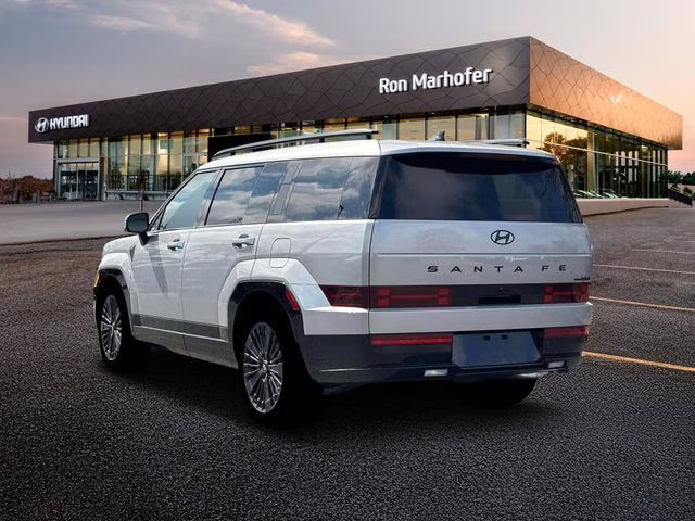 2026 Shimmering Silver Hyundai Santa Fe Hybrid Calligraphy AWD SUV
