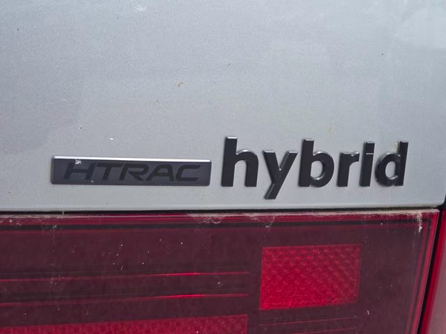 2026 Shimmering Silver Hyundai Santa Fe Hybrid Calligraphy AWD SUV
