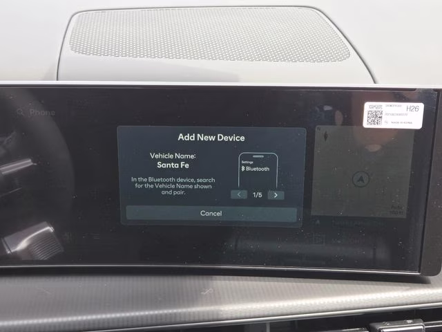2026 Shimmering Silver Hyundai Santa Fe Hybrid Calligraphy AWD SUV