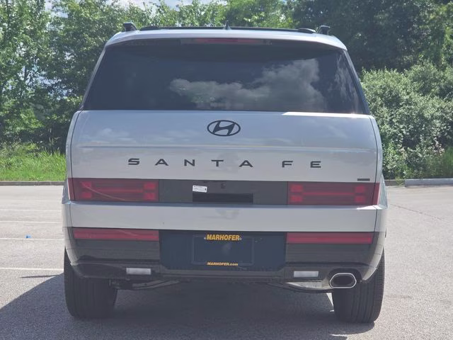 2026 Shimmering Silver Pearl Hyundai Santa Fe Calligraphy AWD SUV