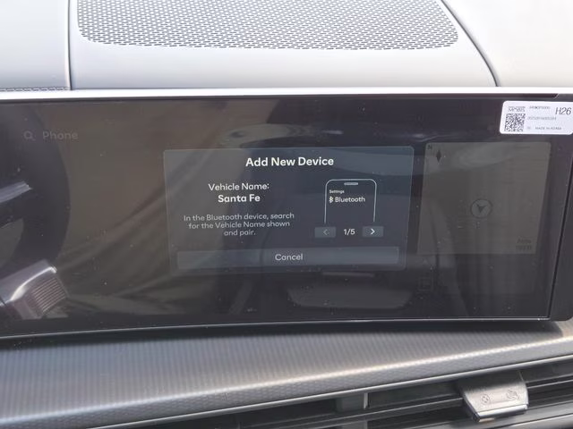 2026 Shimmering Silver Pearl Hyundai Santa Fe Calligraphy AWD SUV