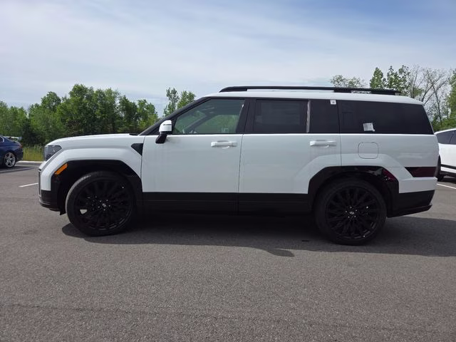 2026 SERENITY WHITE Hyundai Santa Fe Calligraphy AWD SUV