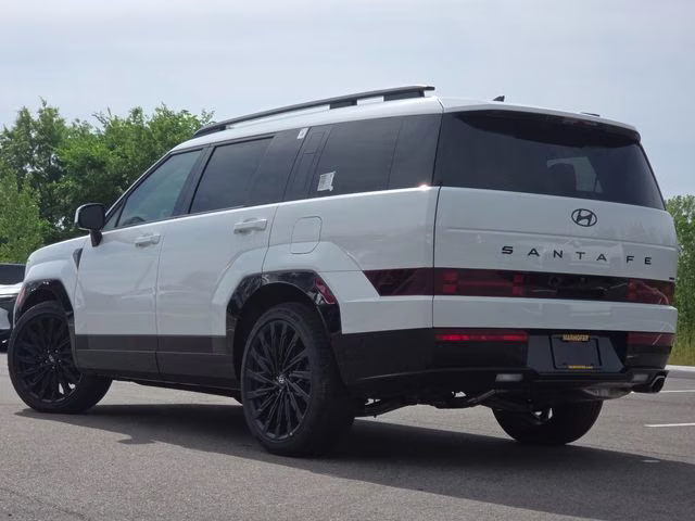 2026 SERENITY WHITE Hyundai Santa Fe Calligraphy AWD SUV