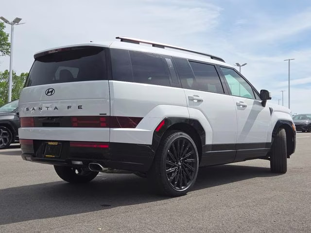 2026 SERENITY WHITE Hyundai Santa Fe Calligraphy AWD SUV