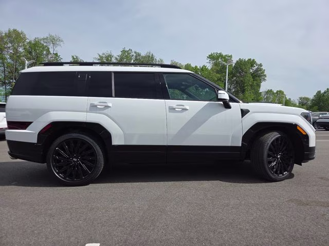 2026 SERENITY WHITE Hyundai Santa Fe Calligraphy AWD SUV