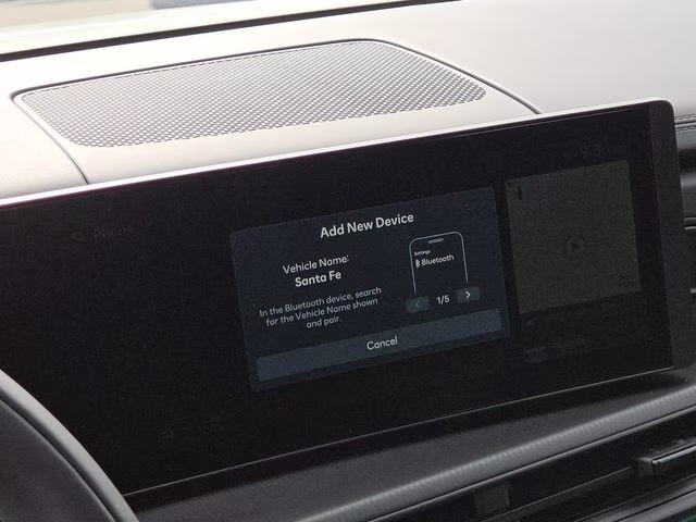 2026 SERENITY WHITE Hyundai Santa Fe Calligraphy AWD SUV