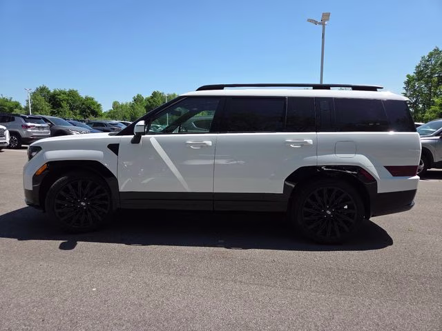 2026 Serenity White Hyundai Santa Fe Calligraphy AWD SUV