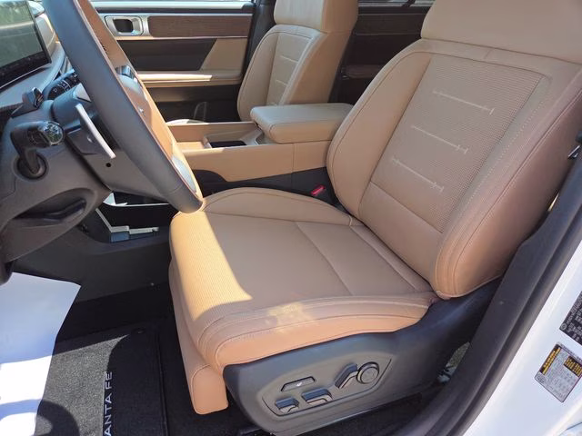 2026 Serenity White Hyundai Santa Fe Calligraphy AWD SUV