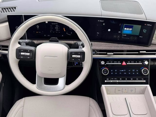 2026 Atlantis Blue Hyundai Santa Fe Calligraphy AWD SUV