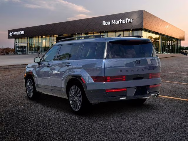 2026 Atlantis Blue Hyundai Santa Fe Calligraphy AWD SUV
