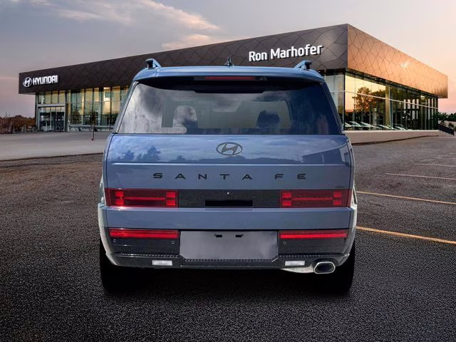 2026 Atlantis Blue Hyundai Santa Fe Calligraphy AWD SUV