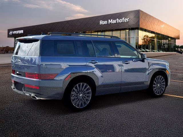 2026 Atlantis Blue Hyundai Santa Fe Calligraphy AWD SUV