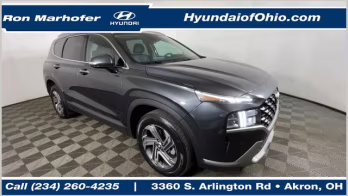 2023 Portofino Gray Hyundai Santa Fe SEL FWD SUV