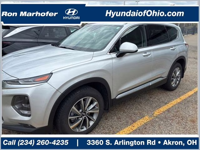 2019 Symphony Silver Hyundai Santa Fe SEL Plus FWD SUV