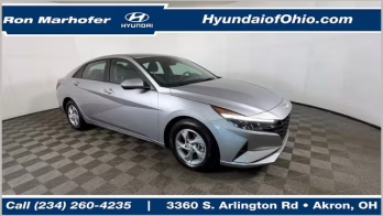 2023 Shimmering Silver Pearl Hyundai Elantra SE FWD Sedan