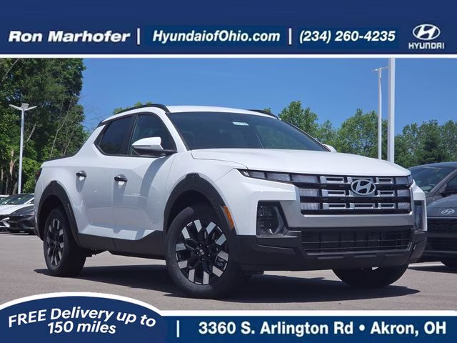 2026 Atlas White Hyundai Santa Cruz SEL AWD Truck