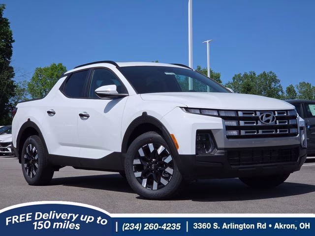 2026 Atlas White Hyundai Santa Cruz SEL AWD Truck
