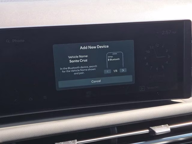 2026 Atlas White Hyundai Santa Cruz SEL AWD Truck