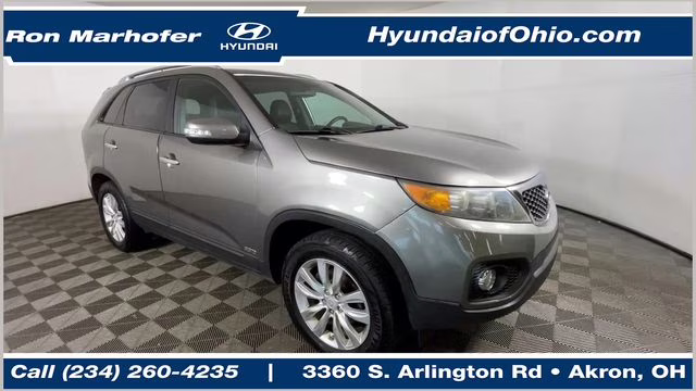 2011 Titanium Silver Kia Sorento EX AWD SUV
