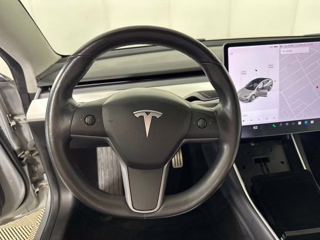 2018 Silver Tesla Model 3 Performance AWD Sedan