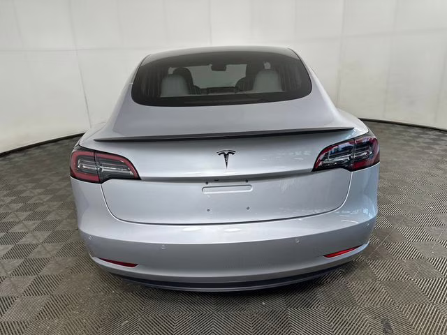 2018 Silver Tesla Model 3 Performance AWD Sedan