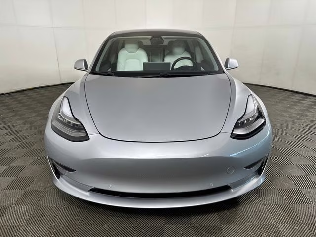 2018 Silver Tesla Model 3 Performance AWD Sedan