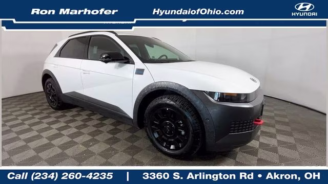 2025 Atlas White Matte Hyundai IONIQ 5 XRT AWD SUV