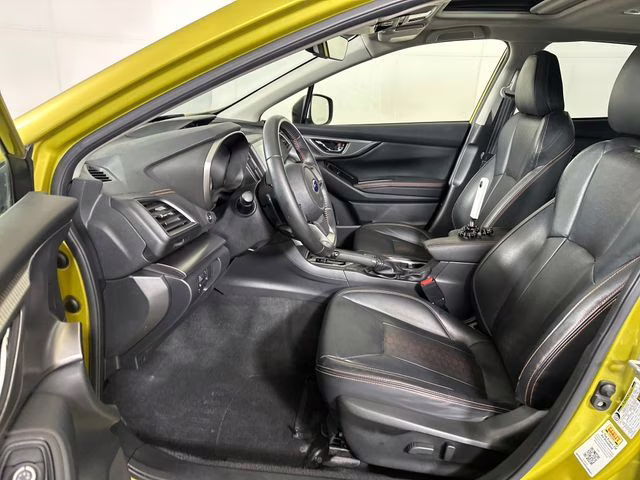 2021 Yellow Subaru Crosstrek Limited AWD SUV