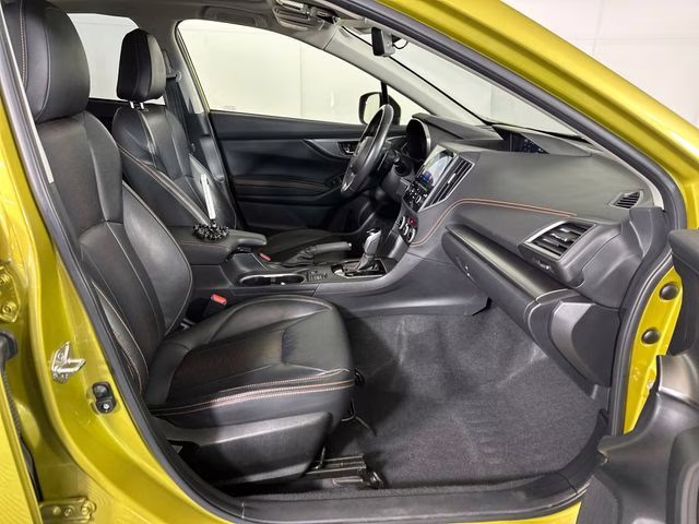 2021 Yellow Subaru Crosstrek Limited AWD SUV