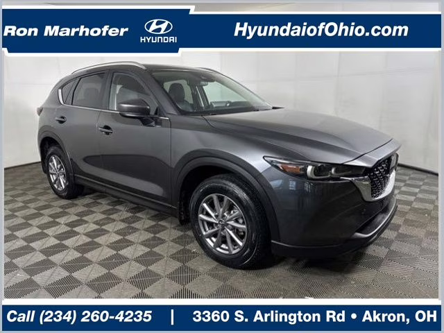 2023 Machine Gray Metallic Mazda CX-5 2.5 S Preferred Package AWD SUV