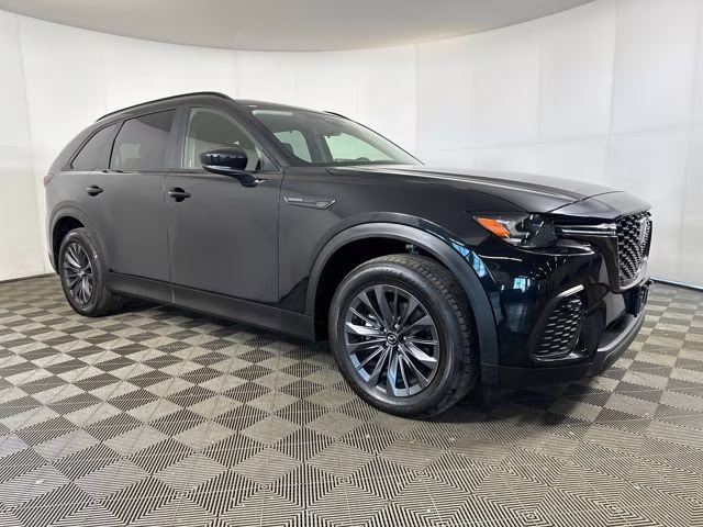 2025 Jet Black Mica Mazda CX-70 3.3 Turbo Preferred AWD SUV