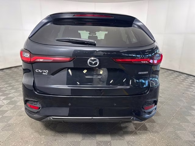 2025 Jet Black Mica Mazda CX-70 3.3 Turbo Preferred AWD SUV