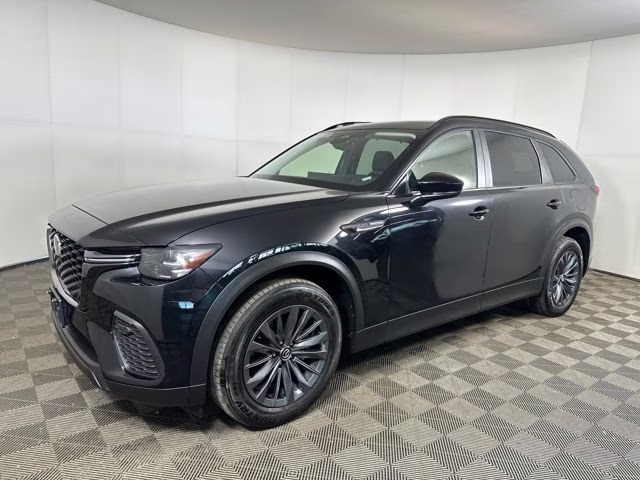 2025 Jet Black Mica Mazda CX-70 3.3 Turbo Preferred AWD SUV