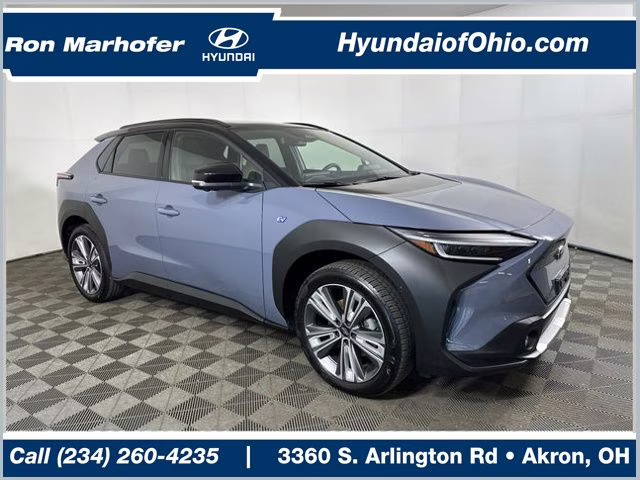 2023 Harbor Mist Gray Pearl 2-Tone Subaru Solterra Touring AWD SUV
