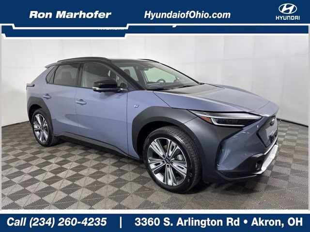 2023 Harbor Mist Gray Pearl 2-Tone Subaru Solterra Touring AWD SUV