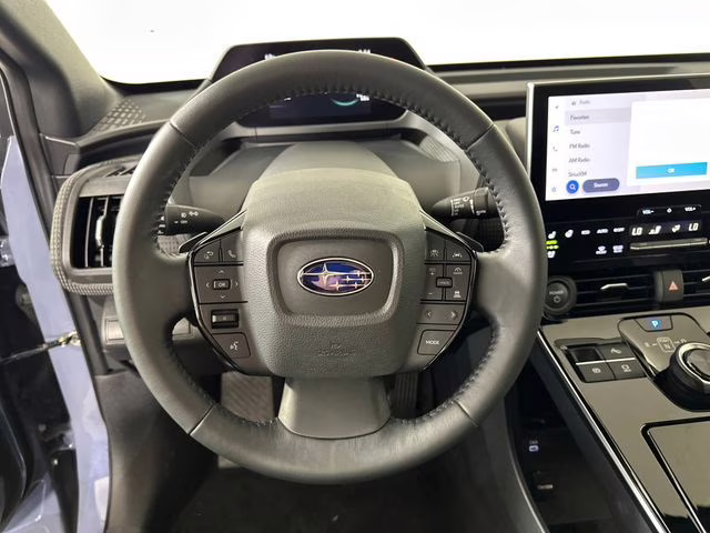 2023 Harbor Mist Gray Pearl 2-Tone Subaru Solterra Touring AWD SUV