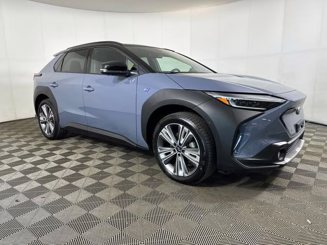 2023 Harbor Mist Gray Pearl 2-Tone Subaru Solterra Touring AWD SUV
