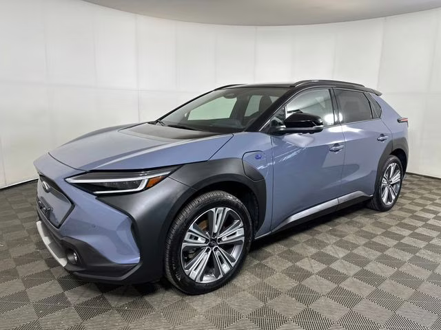 2023 Harbor Mist Gray Pearl 2-Tone Subaru Solterra Touring AWD SUV