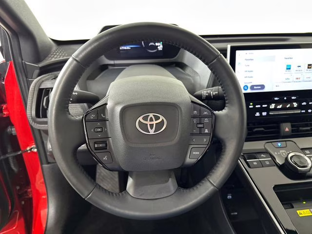 2024 Red Toyota bZ4X XLE AWD SUV
