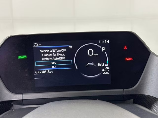 2024 Red Toyota bZ4X XLE AWD SUV