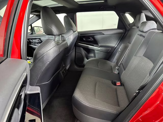 2024 Red Toyota bZ4X XLE AWD SUV