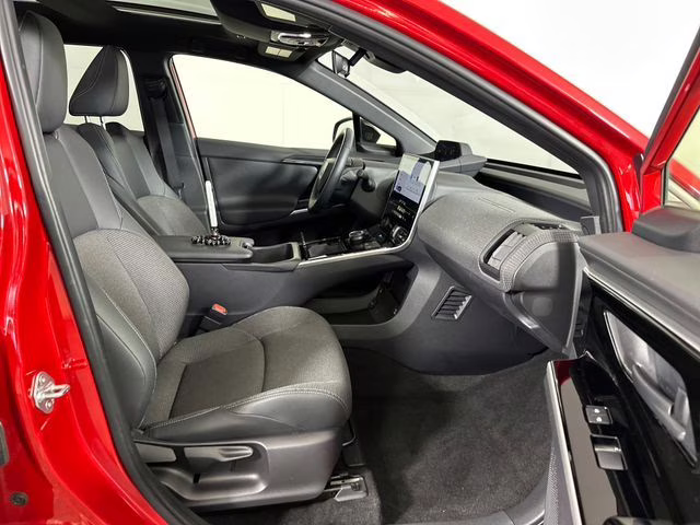 2024 Red Toyota bZ4X XLE AWD SUV