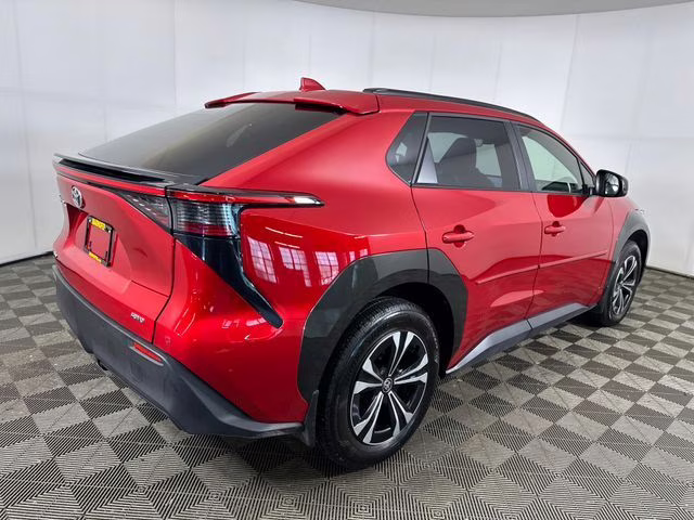 2024 Red Toyota bZ4X XLE AWD SUV