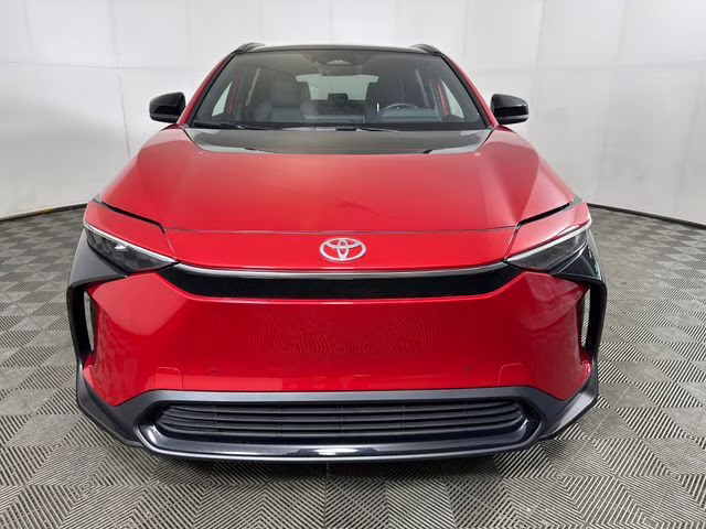 2024 Red Toyota bZ4X XLE AWD SUV
