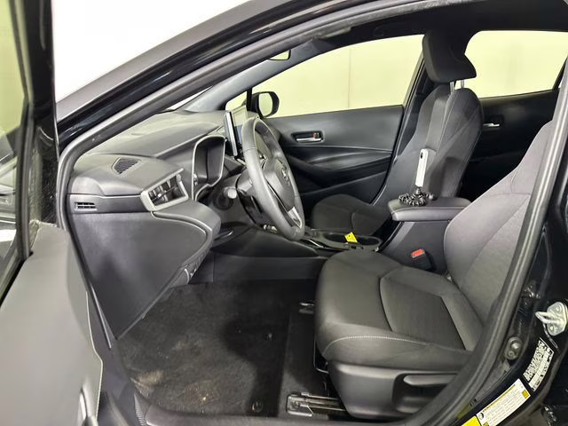 2025 Midnight Black Metallic Toyota Corolla Hatchback SE FWD Hatchback
