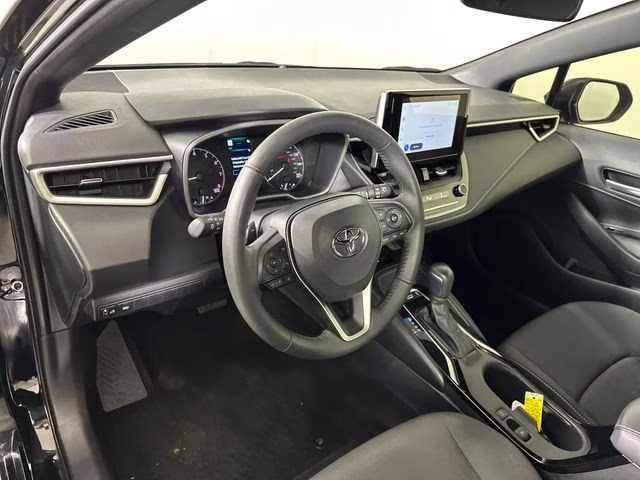 2025 Midnight Black Metallic Toyota Corolla Hatchback SE FWD Hatchback